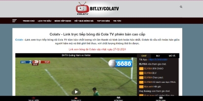 ColaTV - Kênh trực tiếp bóng đá miễn phí chất lượng cao